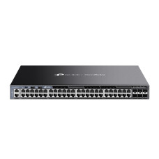 Switch Gerenciável L3 54 Portas TP-LINK TL-SG6654X GIGABIT C/6 Slots SFP+ 10Gbps Switch Gerenciável L3 54 Portas TP-LINK TL-SG6654X GIGABIT C/6 Slots SFP+ 10Gbps
