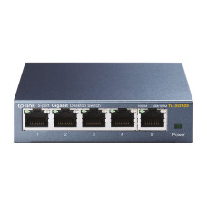 Switch 5 Portas TP-LINK TL-SG105 GIGABIT Case Metal (Ver. 8.0) Switch 5 Portas TP-LINK TL-SG105 GIGABIT Case Metal (Ver. 8.0)