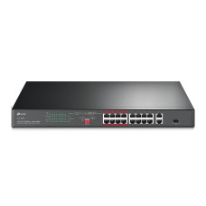 Switch 16 portas TP-LINK TL-SL1218P 16 Portas POE + 2 Gigabit + 1 SFP Rack (Ver. 1.20)