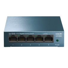 Switch 5 Portas TP-LINK LiteWave LS105G GIGABIT Case Metal (Ver. 1.20) Switch 5 Portas TP-LINK LiteWave LS105G GIGABIT Case Metal (Ver. 1.20)