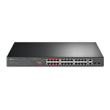 Switch 24 portas TP-LINK TL-SL1226P 24 Portas POE + 2 Gigabit + 2 SFP Rack (Ver. 4.20) Switch 24 portas TP-LINK TL-SL1226P 24 Portas POE + 2 Gigabit + 2 SFP Rack (Ver. 4.20)