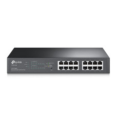 Switch 16 Portas TP-LINK TL-SG1016PE Easy Smart GIGABIT C/8 Portas PoE+ (Ver. 5.20)