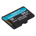 Cartão de Memória Kingston Canvas Go! Plus 64GB microSDXC UHS-I U3 V30 A2 c/Adaptador - 200MB/s - SDCG4/64GB