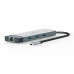 Hub TP-Link UH9120C 9 Portas (3x USB 3.0, 1x USB-C, 1x HDMI, 1x RJ45, 1x SD, 1x MicroSD, 1x PD) - Preto Hub TP-Link UH9120C 9 Portas (3x USB 3.0, 1x USB-C, 1x HDMI, 1x RJ45, 1x SD, 1x MicroSD, 1x PD) - Preto