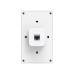 Access Point TP-LINK EAP725-Wall Parede Wi-Fi 7 BE5000 1x25G POE Dual Band Gigabit S/FONTE Access Point TP-LINK EAP725-Wall Parede Wi-Fi 7 BE5000 1x25G POE Dual Band Gigabit S/FONTE