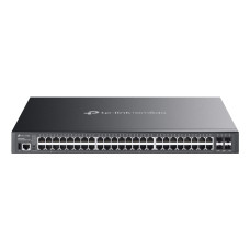 Switch Gerenciável L3 48 Portas TP-LINK TL-SG5452XMPP GIGABIT POE++ C/4 Slots SFP+ 10Gbps Switch Gerenciável L3 48 Portas TP-LINK TL-SG5452XMPP GIGABIT POE++ C/4 Slots SFP+ 10Gbps