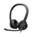 Headset Logitech H390, Conector USB, Microfone Integrado, Controle de Volume, Preto - 981-000014 Headset Logitech H390, Conector USB, Microfone Integrado, Controle de Volume, Preto - 981-000014