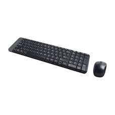 Kit Teclado e Mouse Wireles Logitech MK220 Preto Kit Teclado e Mouse Wireles Logitech MK220 Preto