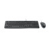 Kit Teclado e Mouse Logitech C/FIO MK120 USB Preto