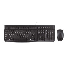 Kit Teclado e Mouse Logitech C/FIO MK120 USB Preto Kit Teclado e Mouse Logitech C/FIO MK120 USB Preto