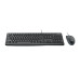 Kit Teclado e Mouse Logitech C/FIO MK120 USB Preto
