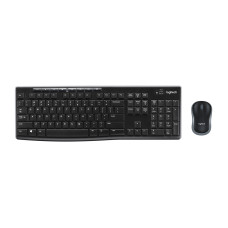 Kit Teclado e Mouse Wireless Logitech Multimídia MK270 Preto Kit Teclado e Mouse Wireless Logitech Multimídia MK270 Preto