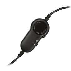 Headset Logitech H151, Conector P3 3.5mm, Microfone Integrado, Preto - 981-000587