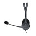 Headset Logitech H111, Conector P2/P3 3.5mm Único, Microfone Integrado, Preto - 981-000612