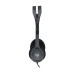 Headset Logitech H111, Conector P2/P3 3.5mm Único, Microfone Integrado, Preto - 981-000612