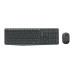 Kit Teclado e Mouse Wireless Logitech MK235 Preto