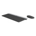 Kit Teclado e Mouse Wireless Logitech Silent Multimídia MK470 Grafite Slim Teclas Silenciosas