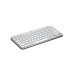 Teclado Wireless/Bluetooth Logitech MX Keys Mini Recaregável Cinza Claro