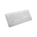 Teclado Logitech Sem Fio Signature K650 Bluetooth c/ Apoio p/ Mãos/ USB - Branco - 920-010965