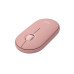Mouse Logitech Bluetooth Pebble 2 M350s Silent - Rosa