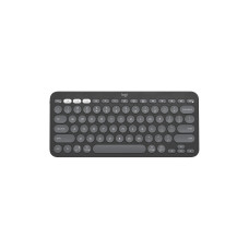 Teclado Logitech Wireless/Bluetooth Pebble Keys 2 K380s Grafite Teclado Logitech Wireless/Bluetooth Pebble Keys 2 K380s Grafite