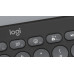Teclado Logitech Wireless/Bluetooth Pebble Keys 2 K380s Grafite Teclado Logitech Wireless/Bluetooth Pebble Keys 2 K380s Grafite