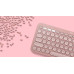 Teclado Logitech Wireless/Bluetooth Pebble Keys 2 K380s Rosa Teclado Logitech Wireless/Bluetooth Pebble Keys 2 K380s Rosa