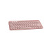 Teclado Logitech Wireless/Bluetooth Pebble Keys 2 K380s Rosa Teclado Logitech Wireless/Bluetooth Pebble Keys 2 K380s Rosa